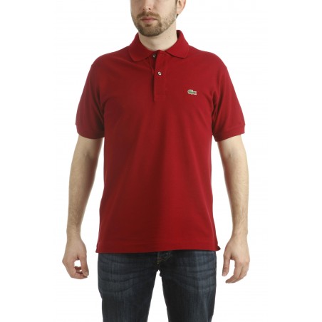 POLO LACOSTE L1212 - GRANATE